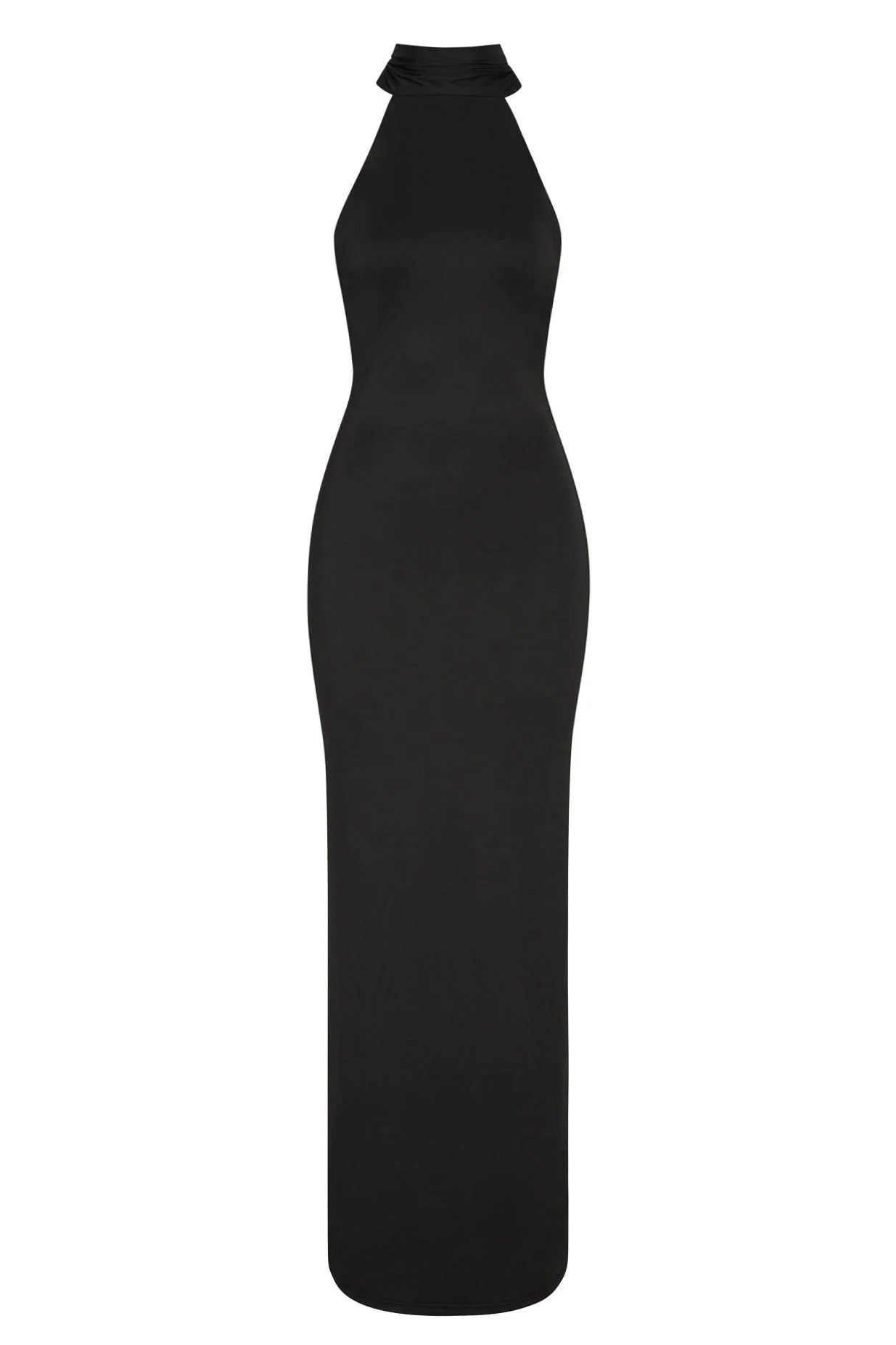 Alaia Drape Maxi Dress - Black - Image 13
