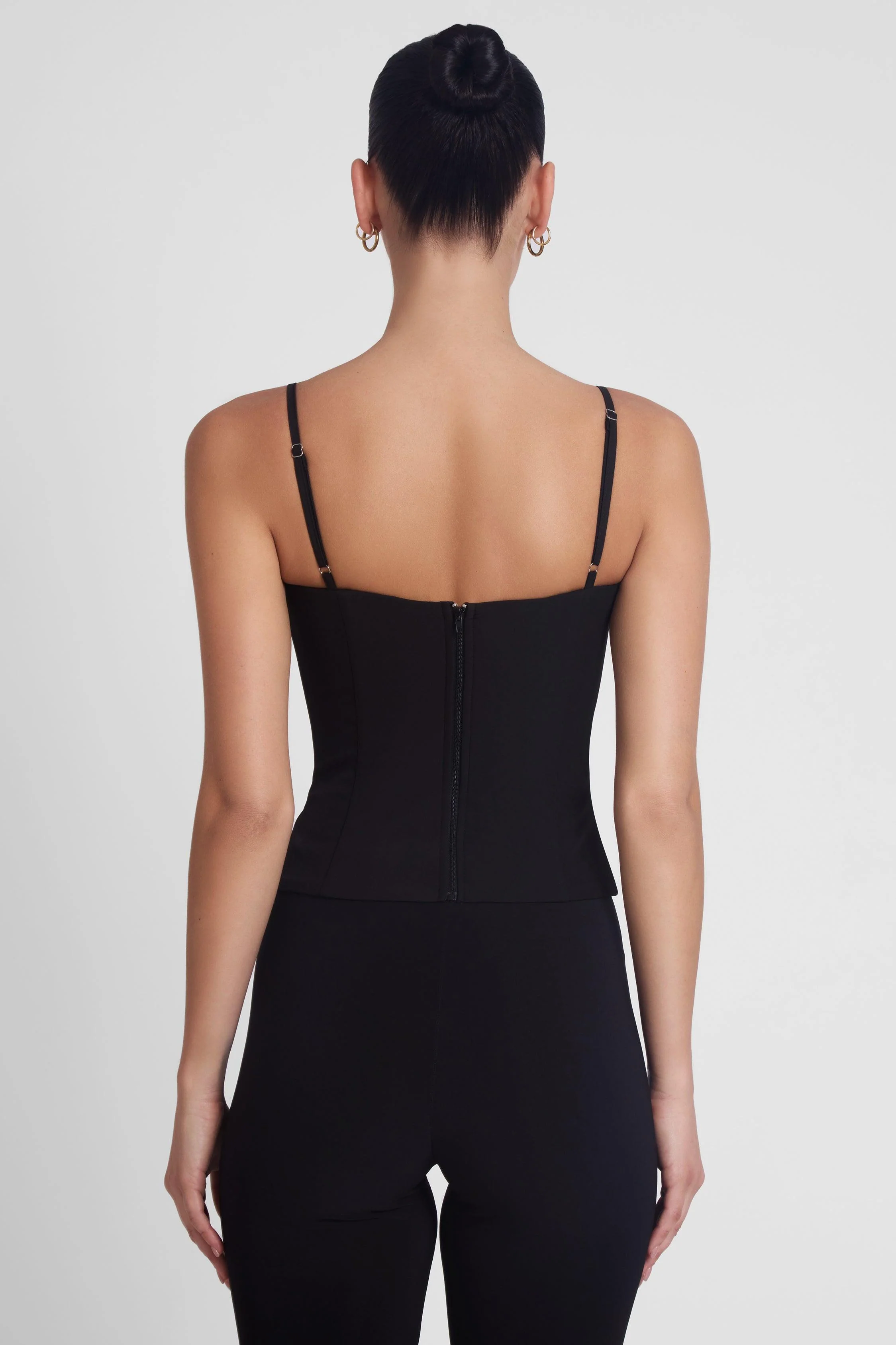 Bali Bustier Corset Top - Black - Image 6