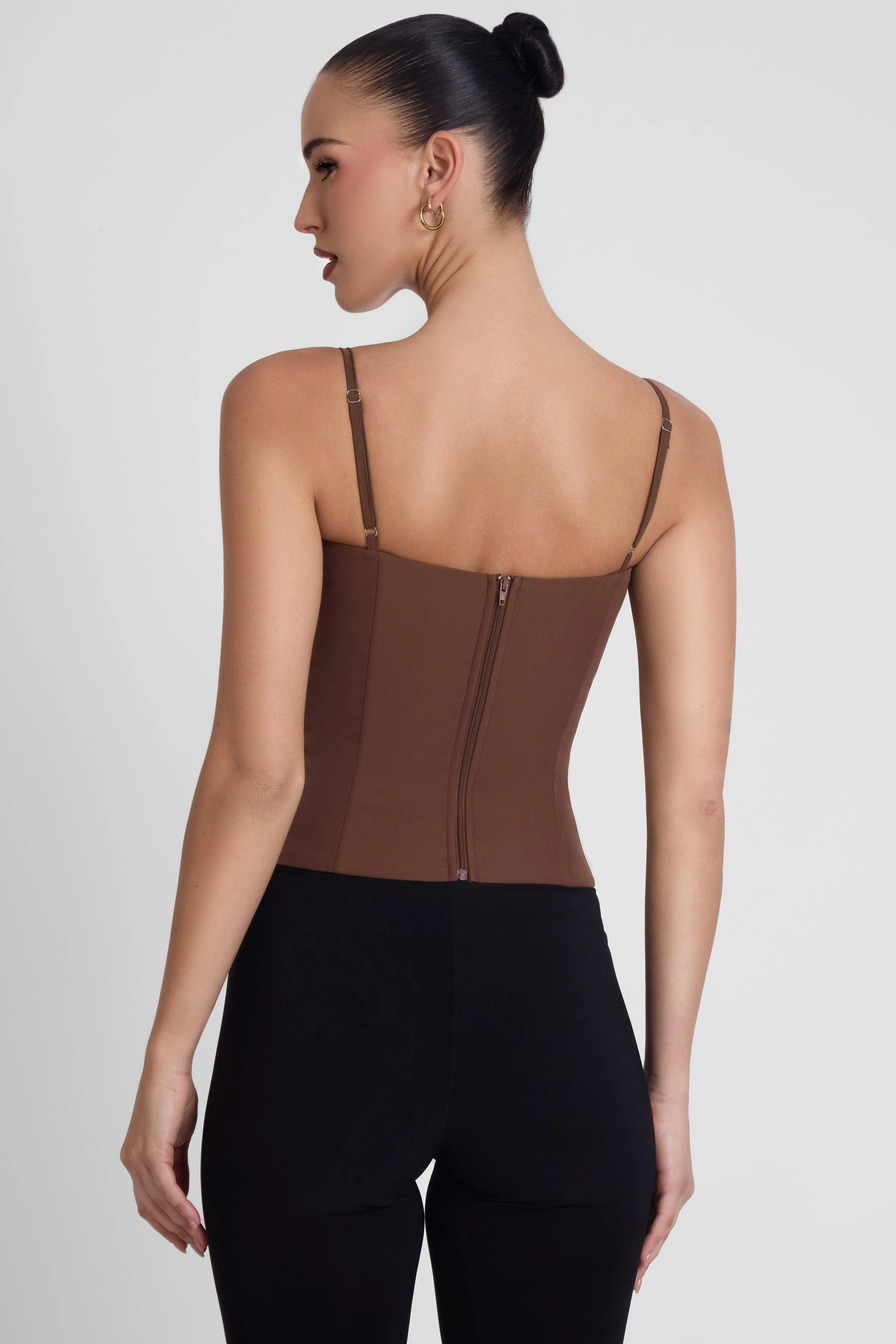 Bali Bustier Corset Top - Brown - Image 5