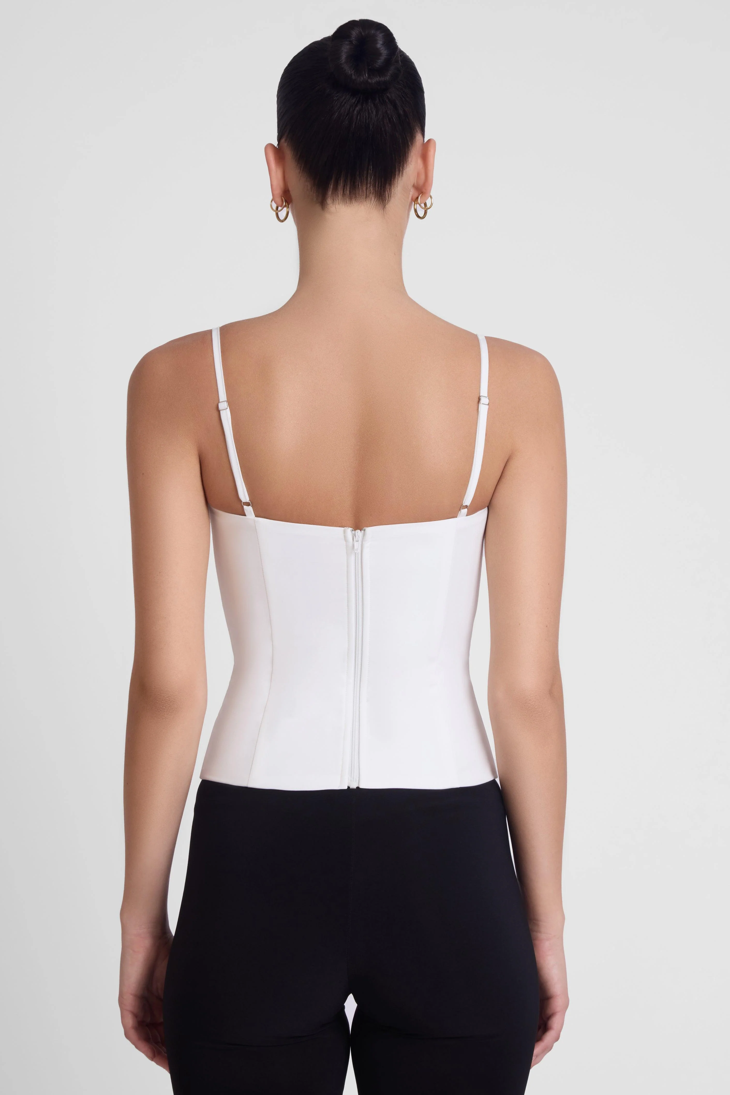Bali Bustier Corset Top - White - Image 4