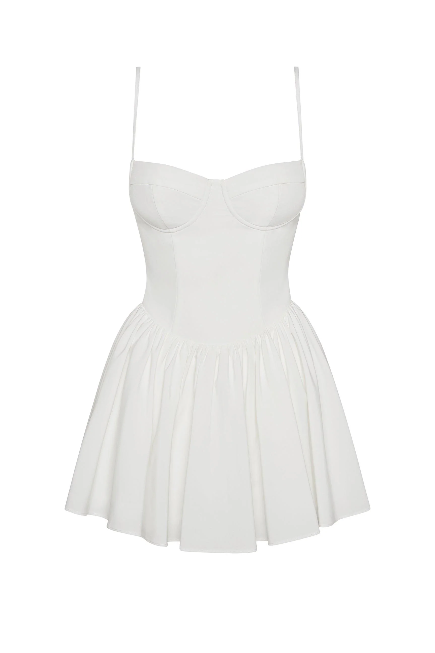 Bellini Bustier Mini Dress - White - Image 10