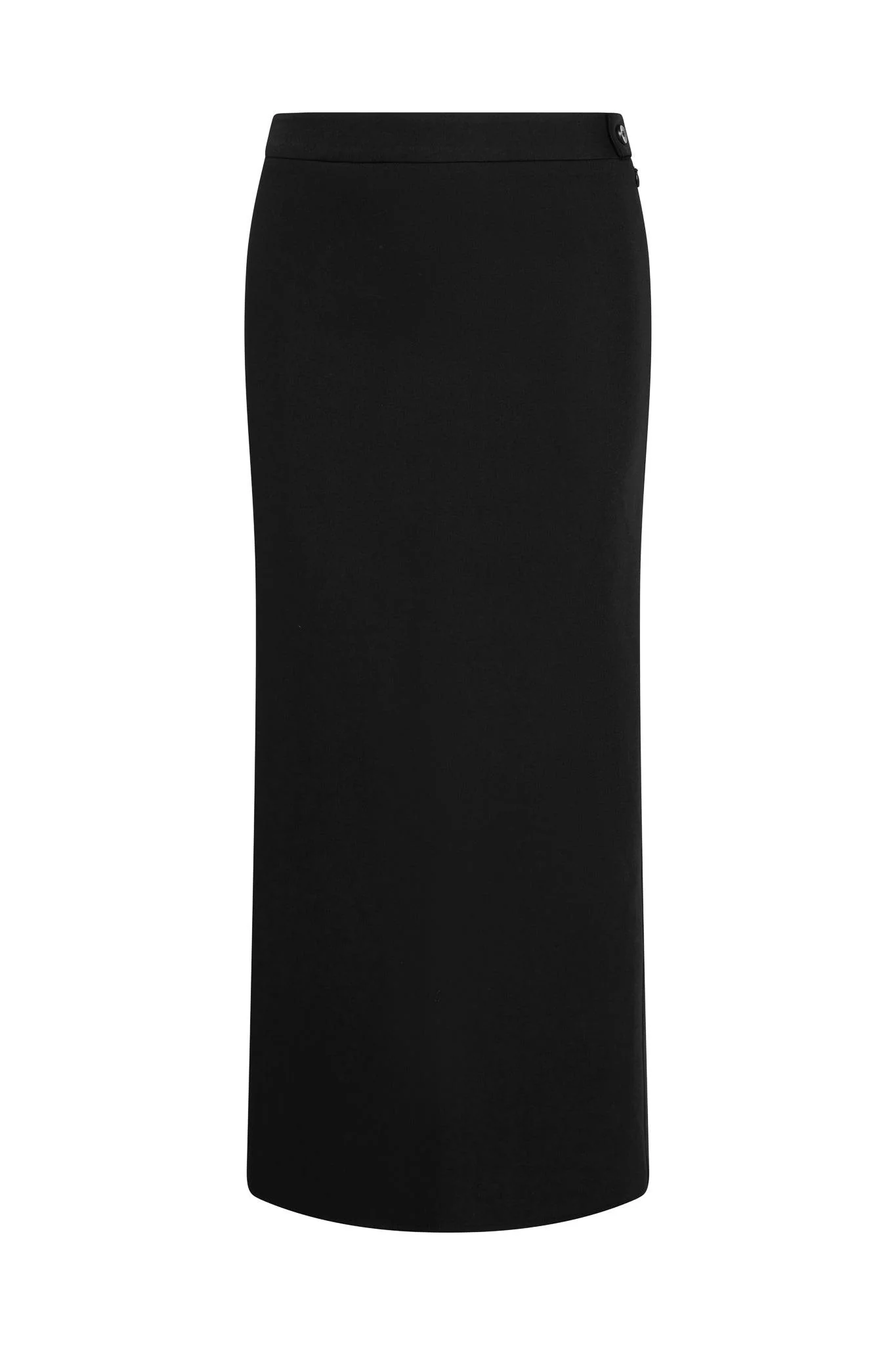 Classic Column Maxi Skirt - Black - Image 7