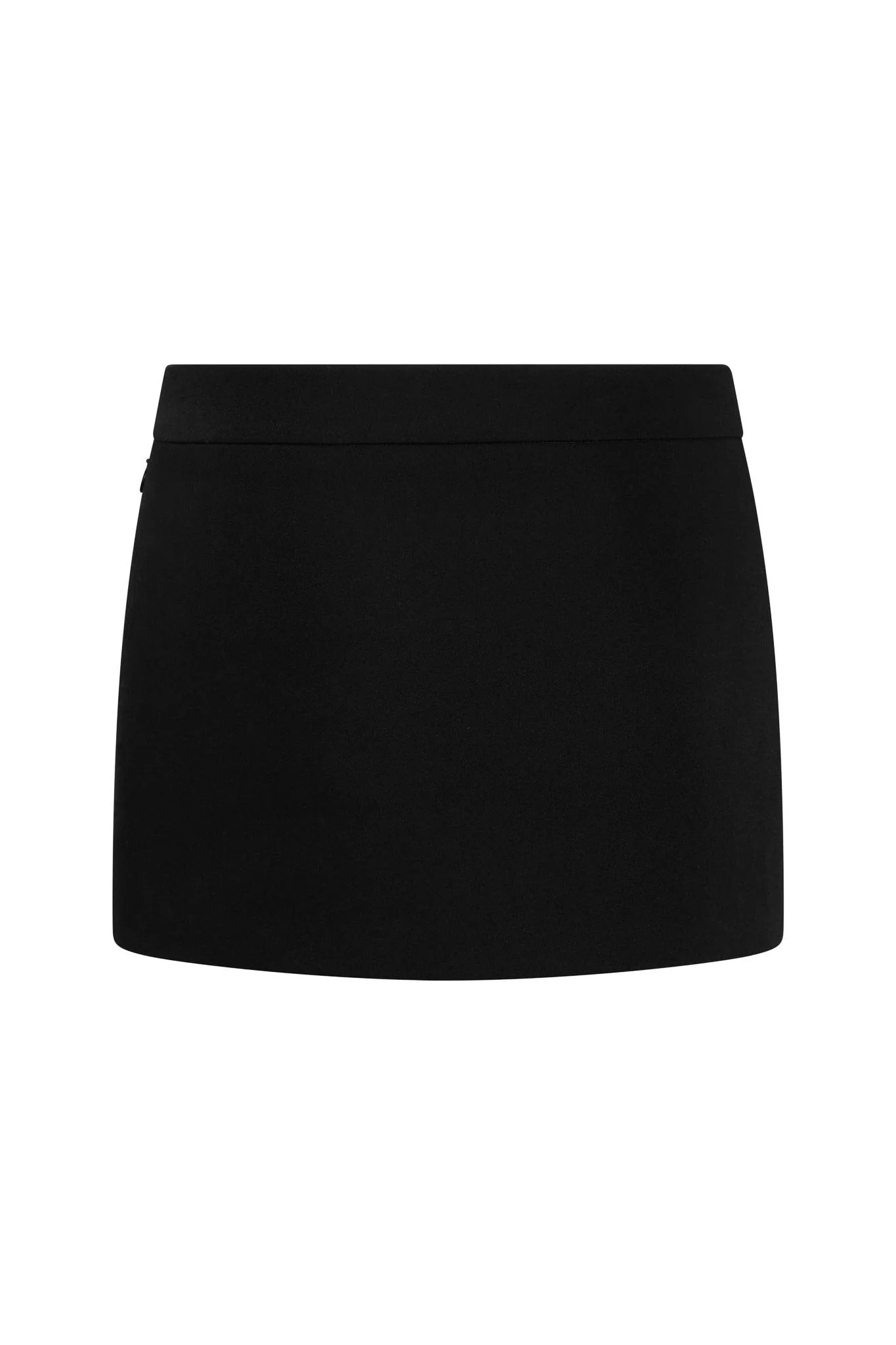 Classic Column Micro Mini Skirt - Black - Image 5