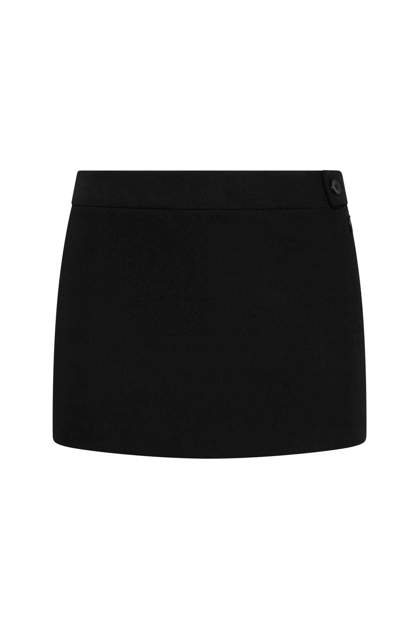 Classic Column Micro Mini Skirt - Black - Image 6