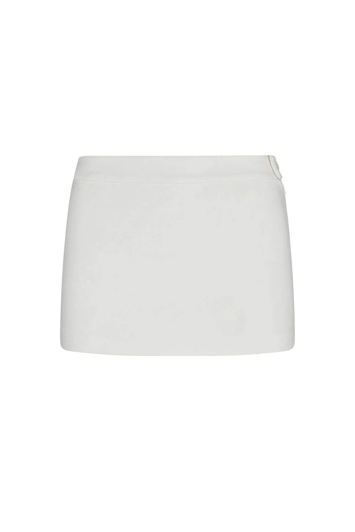 Classic Column Micro Mini Skirt - White - Image 6