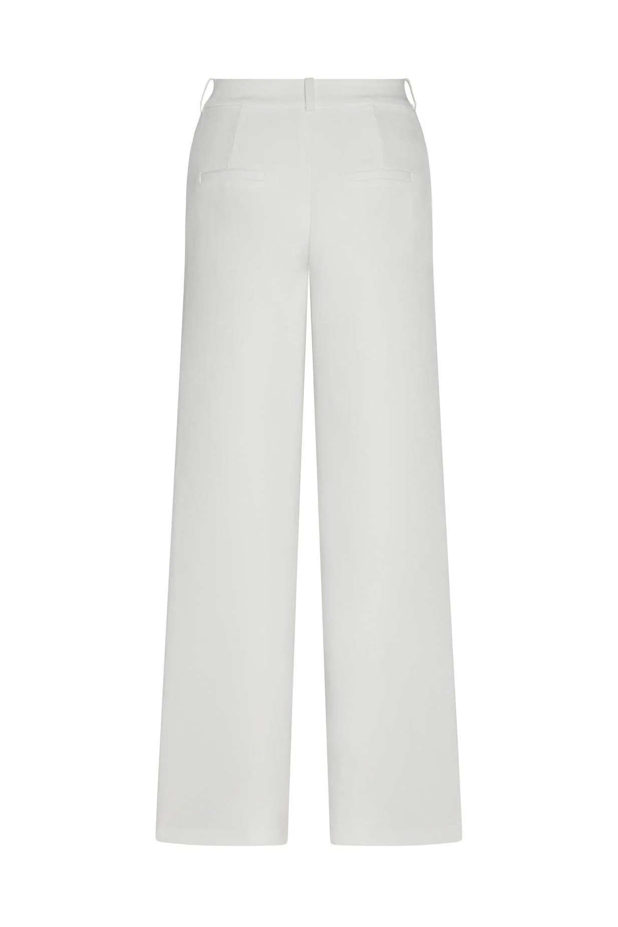 Classic Column Straight Trousers - White - Image 12