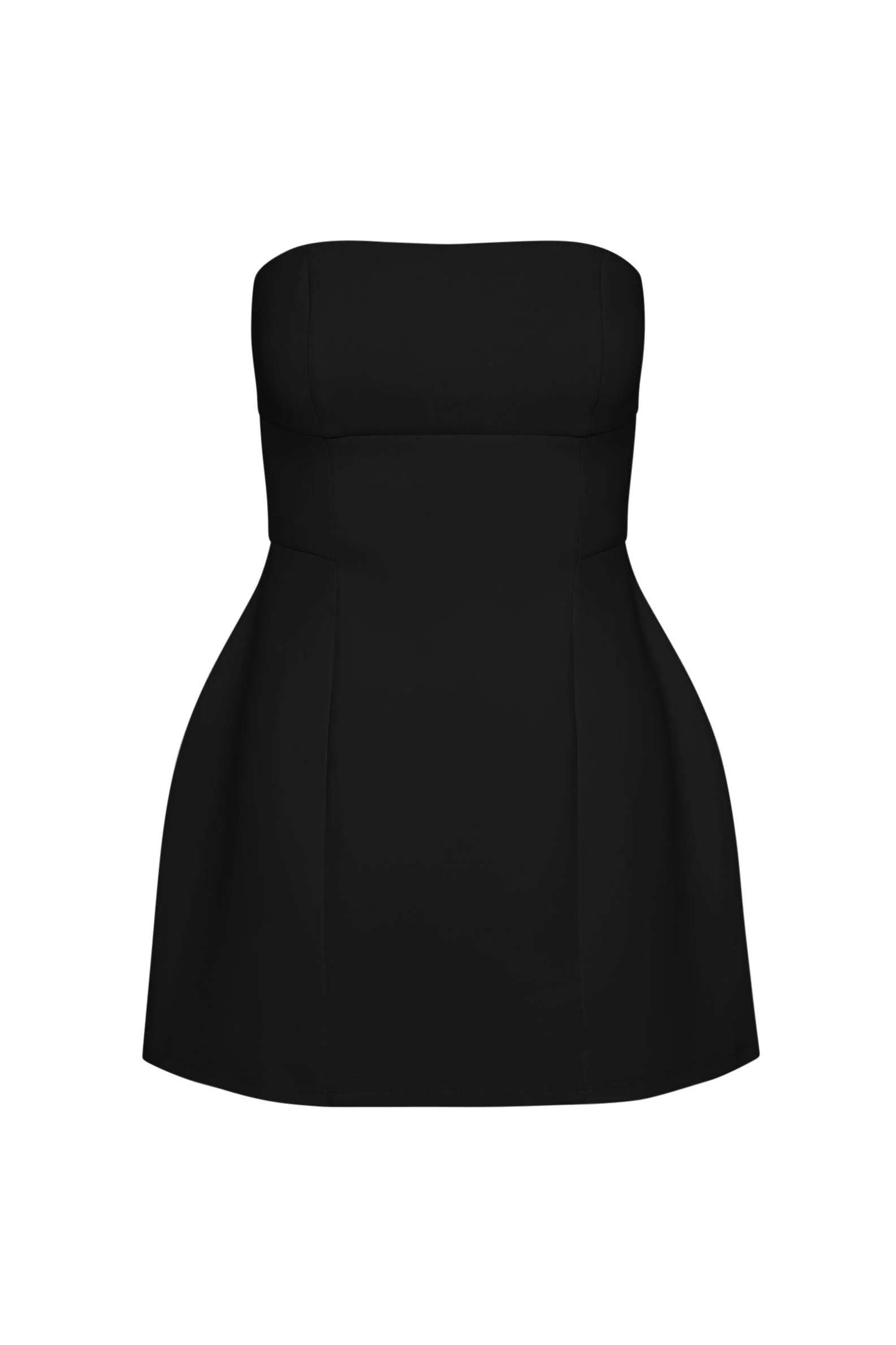Eres Strapless Bustier Mini Dress - Black - Image 7