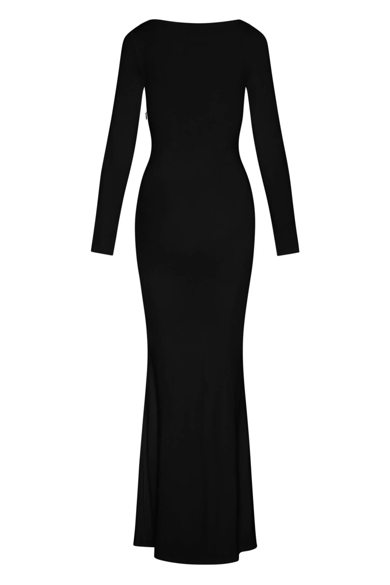 Oasis Knot Maxi Dress - Black - Image 8