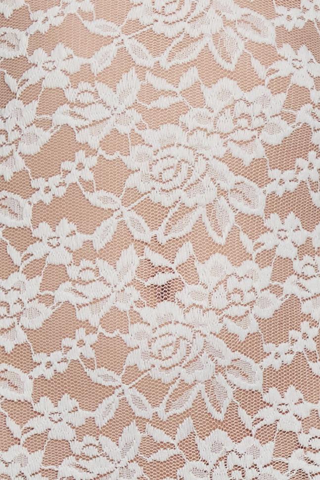 Saltair Lace Bustier Maxi Dress - White - Image 7
