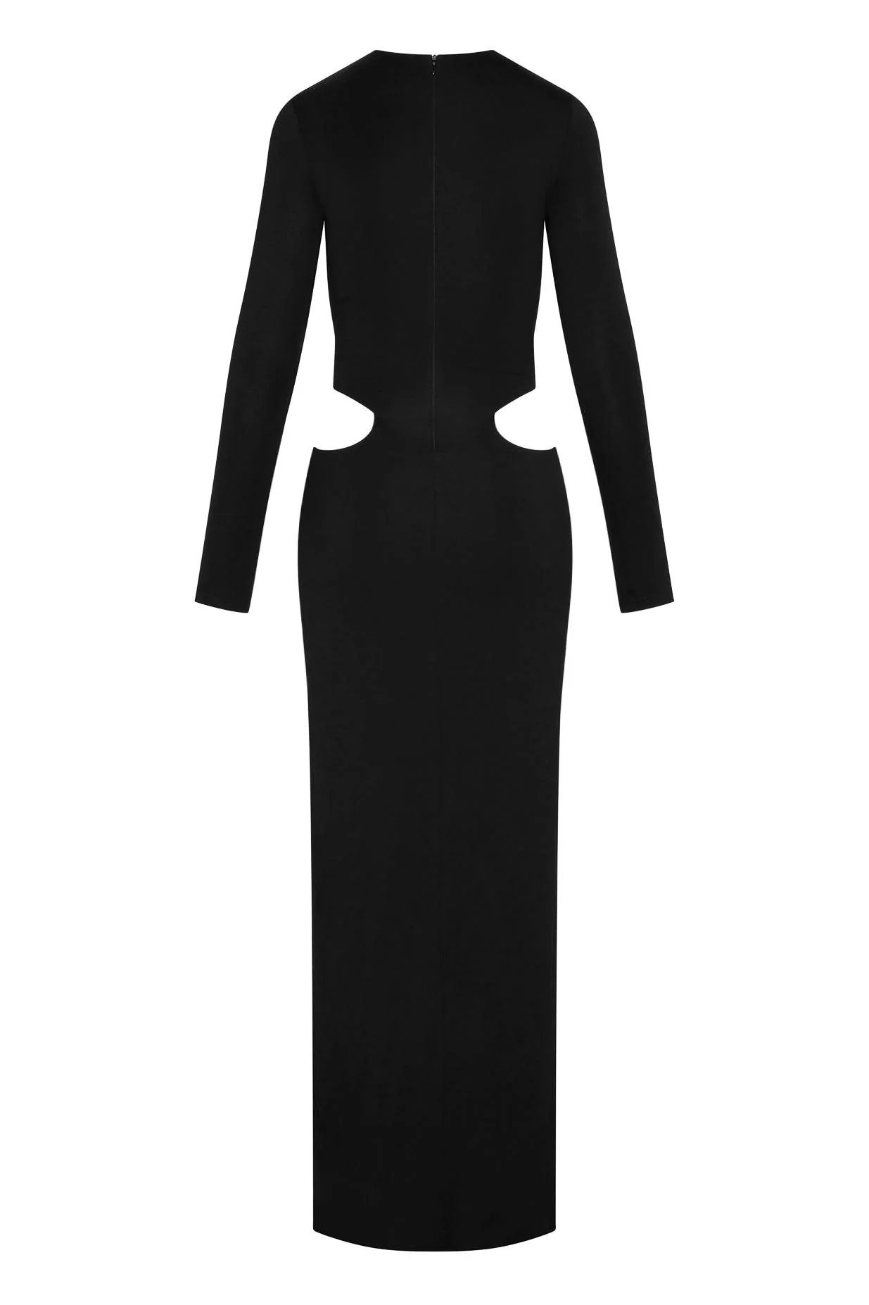 Vacanza Drape Gown - Black - Image 14