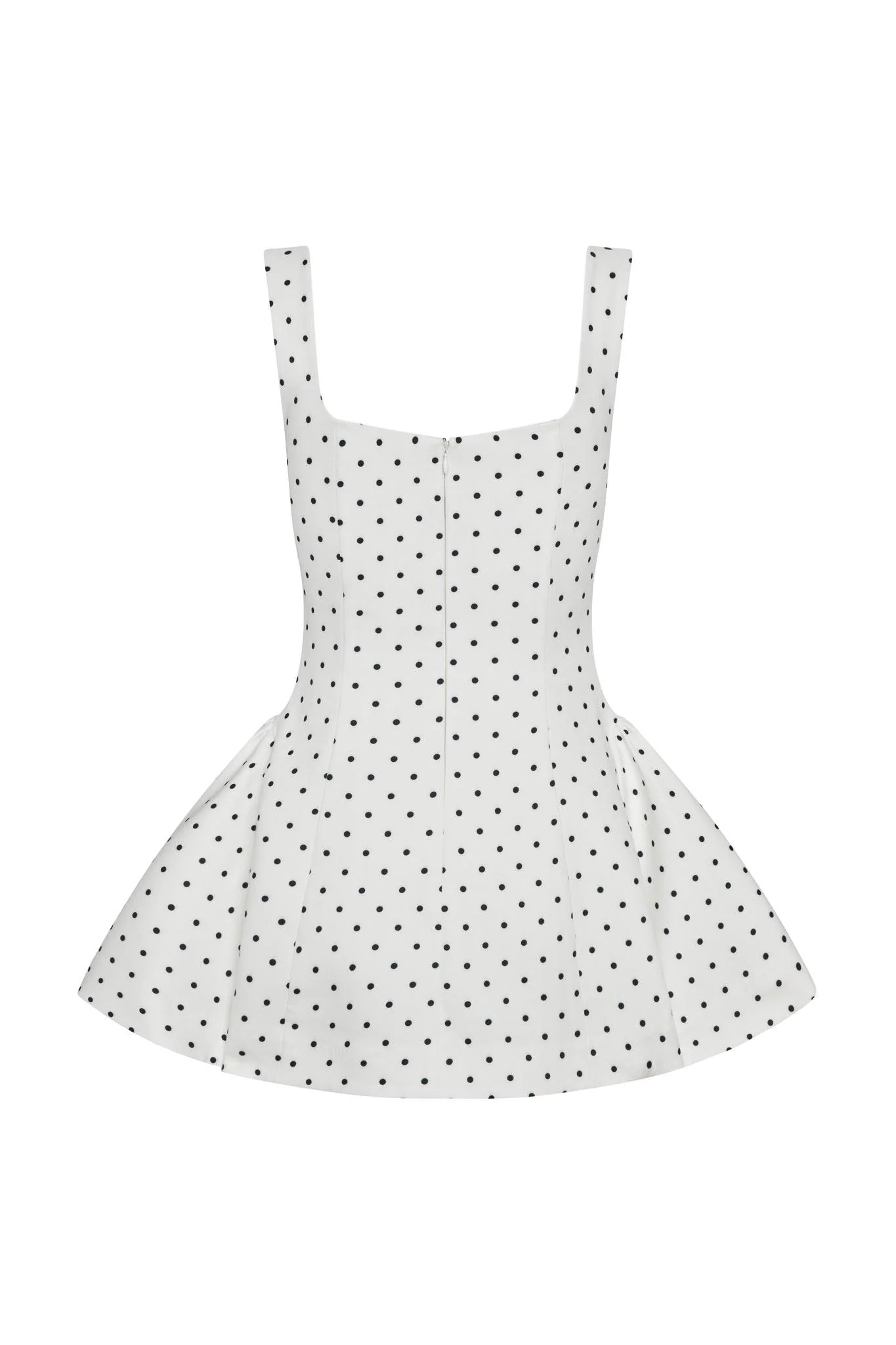 Ysabelle Babydoll Corset Mini Dress - Polka Dot - Image 13